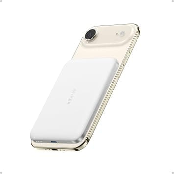 Anker Nano Power Bank, Ultra-Slim 5,000mAh Magnetic Battery Pack, Qi2 Certified 15W Max Ultra-Fast MagSafe-Compatible Portable Charger, Ergonomic Design, For iPhone 17/16/15/14/13/12 Only - Best Deal Finder