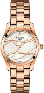 Tissot T-Wave Mother of Pearl Dial Stainless Steel Ladies Watch T112.210.33.111.00 - Best Deal Finder