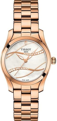 Tissot T-Wave Mother of Pearl Dial Stainless Steel Ladies Watch T112.210.33.111.00 - Amazon.ae Price Tracker