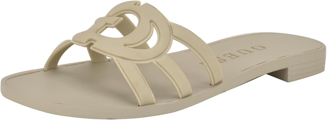 GUESS Elyho womens Flat Sandal على Amazon.ae - متتبع الأسعار