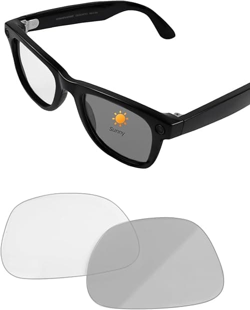 Replacement Lenses for Ray-Ban Meta Wayfarer RW4006/4008 & Gen 2 RW4012 على Amazon.ae - متتبع الأسعار
