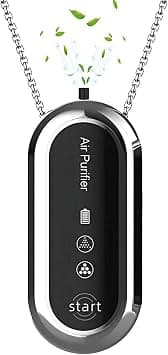 X spring Wearable Personal Air Purifier, Portable Ionizer and 35-Hour Runtime, Dual Mode for Clean Air Zone Against Smoke, Odors, for Travel, Office, Home, Outdoor Activities على Amazon.ae - متتبع الأسعار