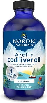 Nordic Naturals - Arctic Cod Liver Oil Plain 8 Oz. on Amazon.ae - Price Tracker
