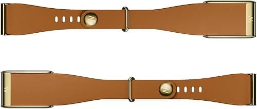 WHOOP LeatherLuxe Band – Compatible with 5.0, One, & Peak – Genuine Italian Leather Accessory – Not Compatible with Gen 4 على Amazon.ae - متتبع الأسعار