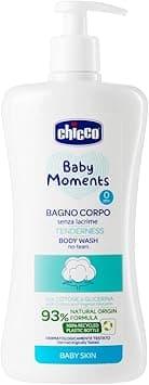 Chicco Baby Moments Body Wash No-Tears Tenderness For Baby Skin 0M+ 500Ml, Multi Color - Amazon.ae Price Tracker