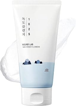 ROUND LAB 1025 Dokdo Cleanser 5.07 Fl Oz, Low pH Facial Cleanser for Sensitive Skin, Rich Soft Bubbles for Deep Cleansing and Makeup Removal, Hydrating Face Wash with Deep Sea Water, Korean Skin Care - Best Deal Finder