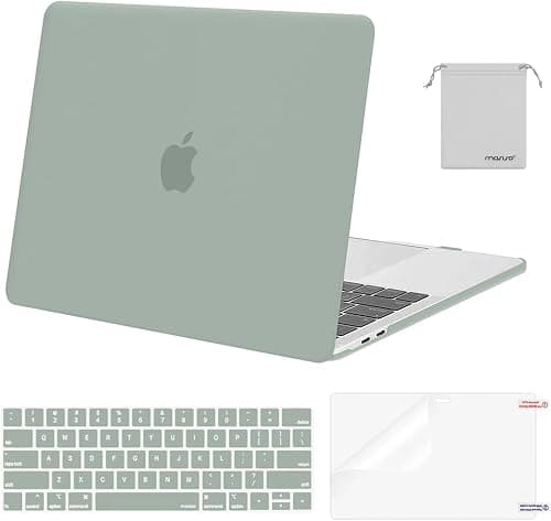 MOSISO Compatible with MacBook Pro 13 inch Case 2026-2016, Antique Green on Amazon.ae - Price Tracker