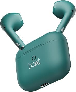 boAt Airdopes Alpha TWS Earbuds with upto 35 Hours Playback, ASAP Charge, BEAST Mode, boAt Signature Sound, ENx Technology, IPX5(Dark Cyan) on Amazon.ae - Price Tracker