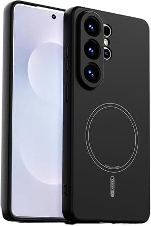 Magnetic for Samsung Galaxy S25 Ultra Case, [Compatible with Mag-Safe], Slim Thin Liquid Silicone Soft Rubber Gel, Shockrpoof Protective Phone Case Cover for Samsung S25 Ultra (S25 Ultra) on Amazon.ae - Price Tracker
