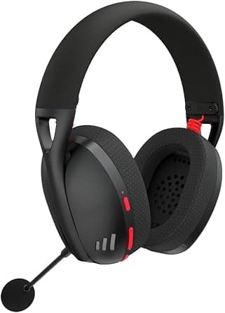 Redragon H848 BT Wireless Gaming Headset - Lightweight - 7.1 Surround Sound - 40MM Drivers - Detachable Microphone - Multi Platforms for PC, PS5/4/3 - Black on Amazon - Best Deal Finder