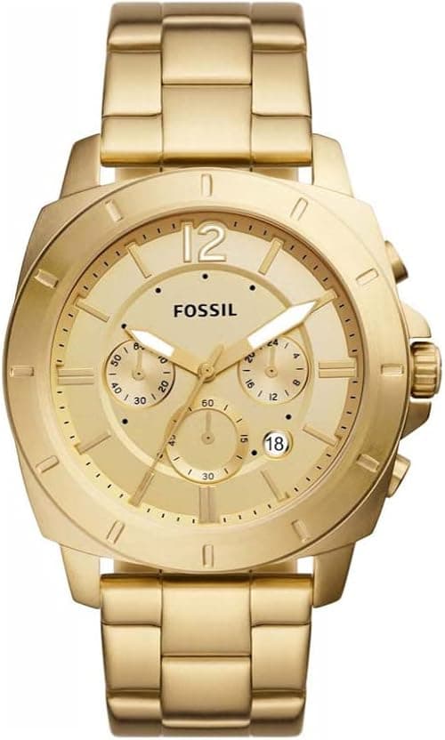 Fossil Mens Privateer Sport Watch, Gold, BQ2694 on Amazon.ae - Price Tracker