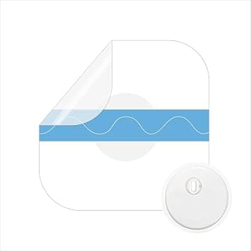 Luanerl Waterproof Sticker for Freestyle Libre 3 Sensor - 50 PCS CGM Patches Adhesive Covers (6.5cm) on Amazon.ae - Price Tracker