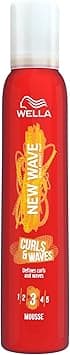 Wella New Wave Curls & Waves Mousse - 200 ml on Amazon.ae - Price Tracker