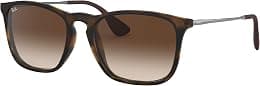 Ray-Ban RB4187 Chris Square Sunglasses - متتبع أسعار Amazon.sa