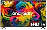 Danat 43-inch Full HD LED Smart Android TV, 2 HDMI Ports, 8GB Storage, Black - متتبع أسعار Amazon.sa