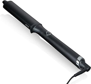 ghd Classic Wave Hair Curling Wand 1" - 1.5" Oval Ceramic-Coated Barrel with Safer-for-Hair Styling Tool Temperature, Achieve Beach Body Hollywood Waves to Undone Texture with All Day Hold - Best Deal Finder