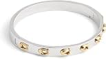 Coach Pegged C Logo Hinged Bangle Bracelet - Best Deal Finder