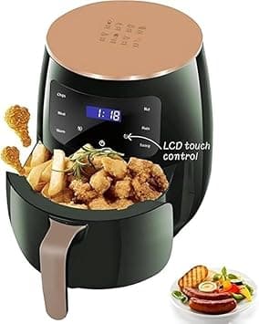 multi-functional air fryer pot 6l capacity& Digital Temperature Control-The smart fryer Ideal for Frying, Grilling,Roasting,&Toasting Vegetables, French Fries, Meat & Fish,air fryer 6L Less energy on Amazon.ae - Price Tracker