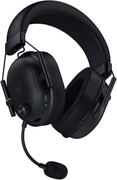 Razer BlackShark V2 HyperSpeed Wireless Gaming Headset, 280g Lightweight, THX Spatial Audio, Bendable Mic, 50mm Drivers, 2.4GHz, Bluetooth or USB, 70 Hr Battery w/USB Type C Charging - Black على Amazon.ae - متتبع الأسعار