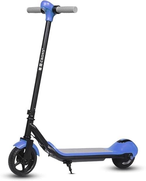 CRONY ZL-E7 Kids Electric Scooter with LED Display, Dual Thumb Brake/Throttle, Bluetooth Speaker & Step Lights, 10-14KM/H Speed, 60KG Max Load, Foldable Lightweight Frame with Vacuum Tires on Amazon.ae - Price Tracker