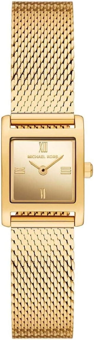Michael Kors MK4959 Maude Analog Quartz Wristwatch for Women, 19 mm Case Size, Gold on Amazon.ae - Price Tracker