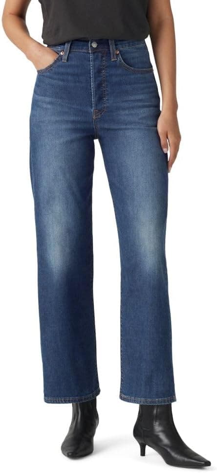 Levi's womens Ribcage Straight Ankle Jeans (Standard and Plus) Jeans on Amazon.ae - Price Tracker