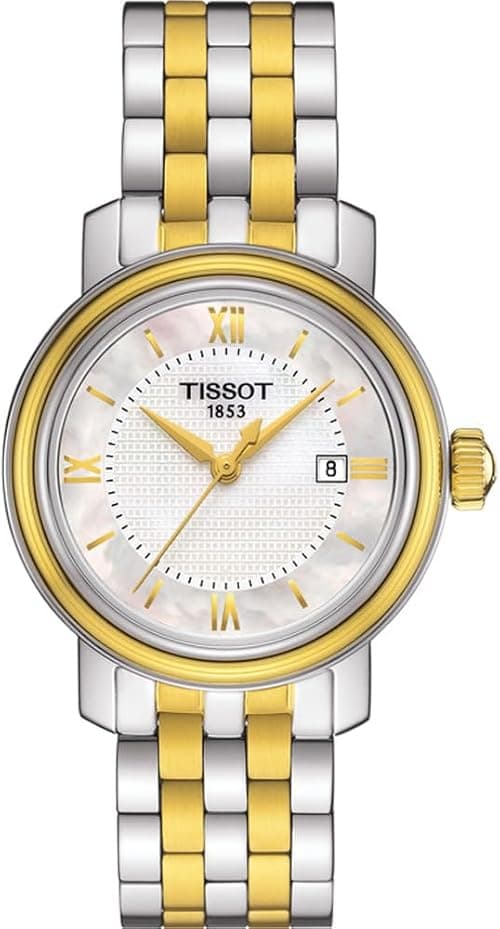 Tissot Bridgeport Stainless Steel Ladies Watch T097.010.22.118.00 on Amazon.ae - Price Tracker