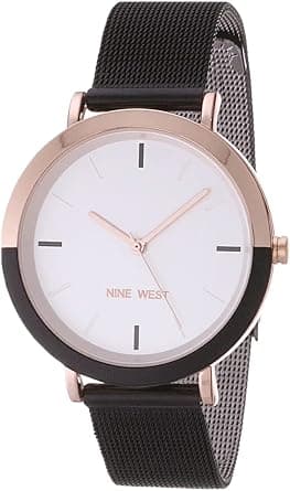 Nine West Women's Mesh Bracelet Watch, NW/2515 على Amazon.ae - متتبع الأسعار