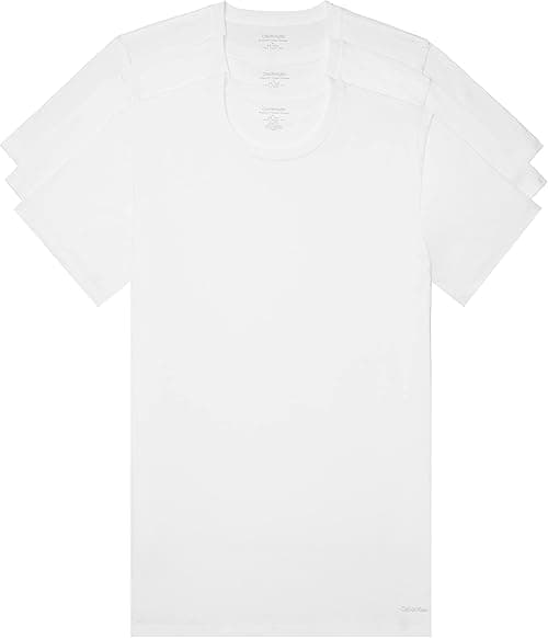 Calvin Klein mens Cotton Classics 3-pack Undershirts Classic (pack of 5) on Amazon.ae - Price Tracker