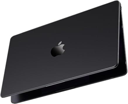 Soonjet for MacBook Air 15 inch Case M4 2025 2024 2023 M3 M2 [Top-Tier Matte Finish] [Ultra Thin Armor] Hard Shell Laptop Cover - Noble Black Clear - Amazon.sa Price Tracker