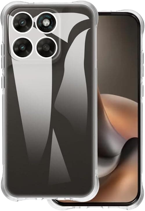 Phone Protective Case for Moto G77 5G - Clear | 6.8" Shockproof Gel TPU Soft Flexible Cover with Anti-Scratch & Military-Grade Anti-Drop on Amazon.ae - Price Tracker