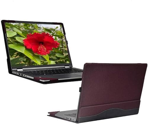 Laptop Cover Compatible with Lenovo Yoga Slim 7 15ILL9 15 Inch Case IdeaPad Slim 3 5 15IRU9 15IRH9 15Q8X10 15ARP10 15AHP10 15IRH10R 15IRH10 15IRH10 Protective Skin Sleeve (Wine red) على Amazon.ae - متتبع الأسعار