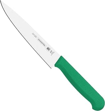 Tramontina Professional 6 Inches Meat Knife with Stainless Steel Blade and Green Polypropylene Handle with Antimicrobial Protection على Amazon.ae - متتبع الأسعار