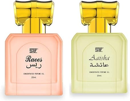 Ramsons SRF Aaisha & SRF Raees Concentrated Perfume Oil Combo (Pack of 2 x 20ml) | Alcohol Free |Attar Perfume Roll on on Amazon.ae - Price Tracker