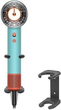 Buwico Wall Mount Holder Compatible with Dyson Supersonic Nura Hair Dryer, Hair Dryer Holder Compatible with Dyson Nura ,Blow Dryer Metal Wall Mount Organizer for Supersonic Nura (Grey) - Best Deal Finder