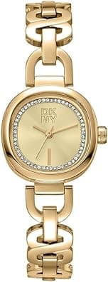 DKNY DK1L139M0035 Everyday Stainless Steel Quartz Technology Wrist Watch for Women, 24 mm Case Diameter, Gold/Gold on Amazon.ae - Price Tracker