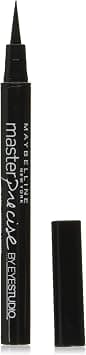Maybelline Eyestudio Master Precise All Day Liquid Eyeliner Makeup, Black, 0.034 fl. oz. - Best Deal Finder