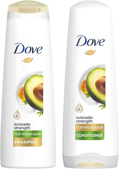 Dove Strengthening Ritual Shampoo Avocado Oil and Calendula Extract, 400 ml + Conditioner, 350 ml on Amazon.ae - Price Tracker