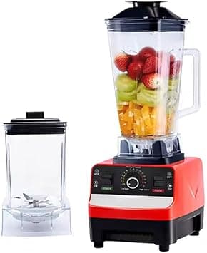 2000W Heavy Duty Commercial Blender Stationary Mixer Food Processor Ice Smoothies for Kitchen High Power Juicer Blender BPA Free on Amazon.ae - Price Tracker