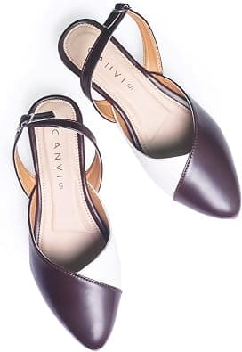 CANVI - TAKE CHANGE TO MAKE CHANGE Women's Ethnic Flats Sandals for Women and Girl, Synthetic Leather Sandals Casual Summer Beach Shoes Sandal على Amazon.ae - متتبع الأسعار