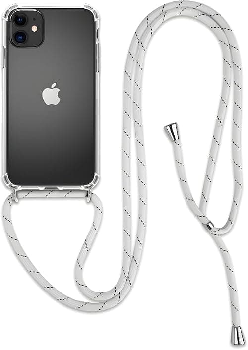 17 Crossbody Case Cell Phone Lanyard for around the shoulder, Phone Safety Adjustable Phone Strap, Best Smartphones Lanyard with Full Coverage Case (White, iPhone Air) on Amazon.ae - Price Tracker