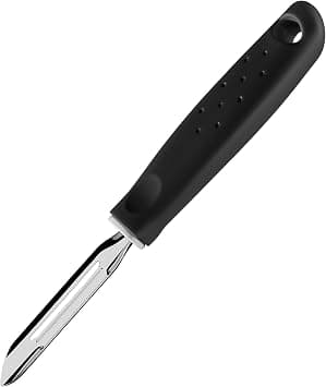 Tramontina Utilita Potato Peeler with Stainless Steel Blade and Black Polypropylene Handle على Amazon.ae - متتبع الأسعار