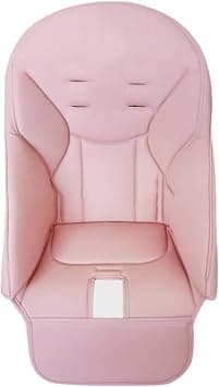 Baby Dining Chair Cover,PU Leather Dining Chair Cushions, High Chair Cushion Cover, Comfortable with Padding Seat Cover Multifunctional Fit for Babies (Pink) on Amazon.ae - Price Tracker