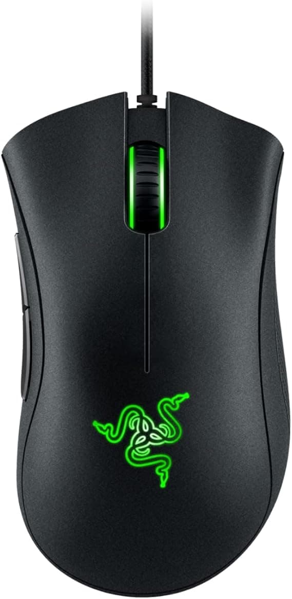 Razer DeathAdder Essential Gaming Mouse: 6400 DPI Optical Sensor - 5 Programmable Buttons - Mechanical Switches - Rubber Side Grips - Classic Black on Amazon.ae - Price Tracker