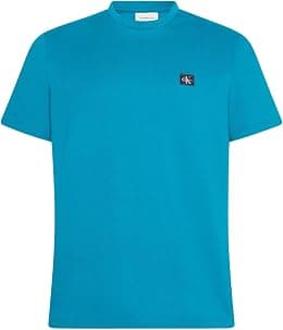 Calvin Klein mens Ss Badge 30s Jersey Classic Tee Lv04rc272g T-Shirts (pack of 1) - Best Deal Finder