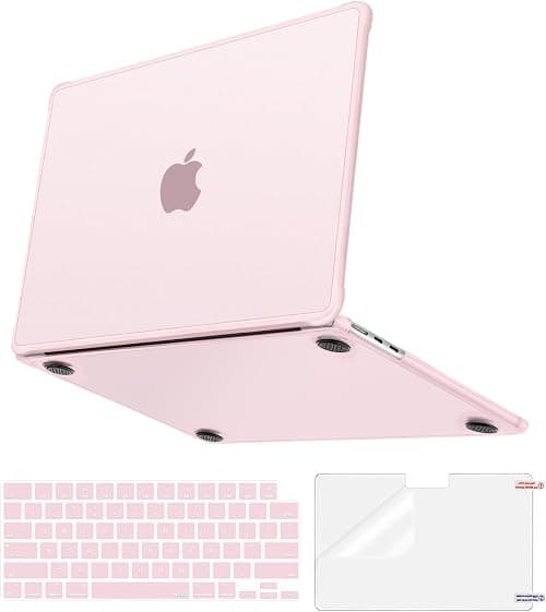 MOSISO Anti-Crack Case Compatible with MacBook Air 13 inch, Pink on Amazon.ae - Price Tracker