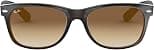 Ray-Ban Mens New Wayfarer Flash 0RB2132 MNS Sunglasses (pack of 1) - Best Deal Finder