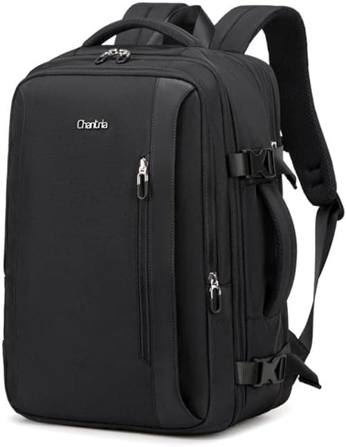 Chantria Travel Backpack for Women 33L Large Laptop Backpack Expandable Clothes Pocket Waterproof Toiletry Pouch 180° Opening Multi-pockets Multifunctional 2 in 1 Office Travel Backpack on Amazon.ae - Price Tracker