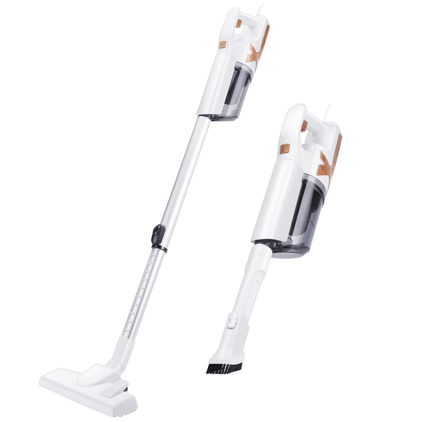 Xoopla Vacuum Cleaner, 5M Corded Stick Vacuum Cleaner, 650W 18KPa Suction with Multifunction Lightweight Handheld Stick Cleaner for Hard Floor/Carpet/Pet Hair (SV1300) on Amazon.ae - Price Tracker