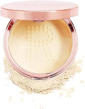 Revolution Beauty London Conceal & Fix Setting Powder Light Yellow Waterproof Powder, Holds Makeup In Place All Day, Vegan & Cruelty-Free on Amazon.ae - Price Tracker